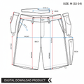 Men's Shorts Sewing Pattern